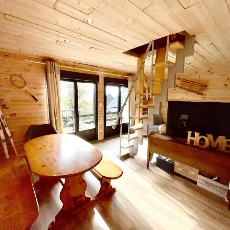 Chalet De 2 Chambres A A 100 M Des Pistes Avec Jardin Amenage Et Wifi Horská chata Chastreix